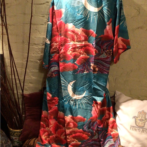 NEW SALE !Boho moon n stars kimono 🌙 - Picture 6 of 7